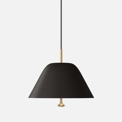 Audo Copenhagen Levitate Pendant Light - Color: Black - Size: Small - 13705