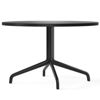 Audo Copenhagen Harbour Column Lounge Table with Star Base - Color: Black -