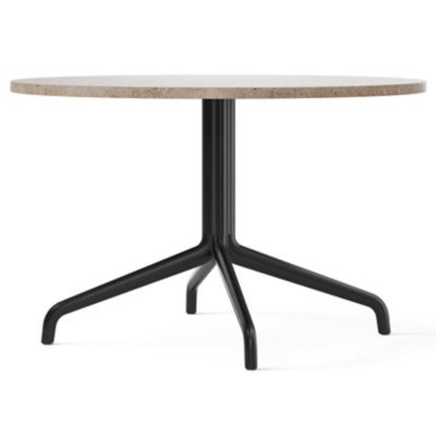 Audo Copenhagen Harbour Column Lounge Table with Star Base in Beige