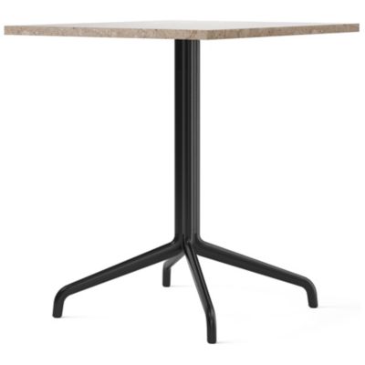 Audo Copenhagen Harbour Column Rectangular Dining Table with Star Base in G