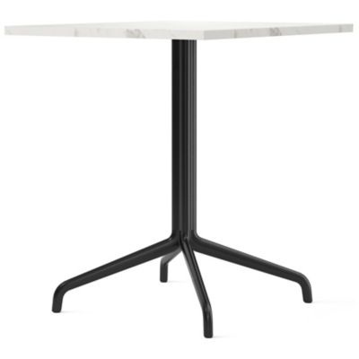 Audo Copenhagen Harbour Column Rectangular Dining Table with Star Base in W