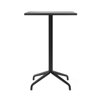 Audo Copenhagen Harbour Column Rectangular Bar/Counter Table - Color: Black