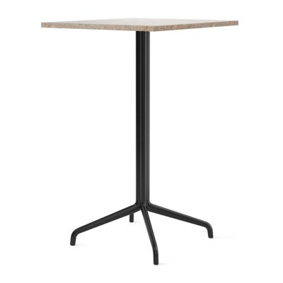 Audo Copenhagen Harbour Column Rectangular Bar/Counter Table in Grey