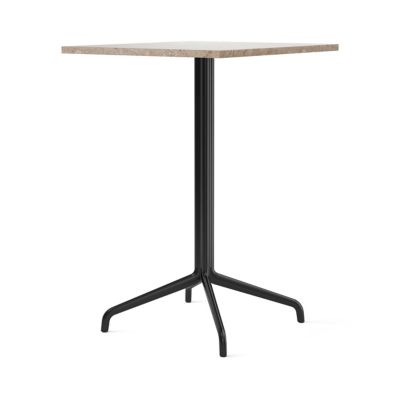 Audo Copenhagen Harbour Column Rectangular Bar/Counter Table in Grey SKU:MEN2135310 sku MEN2135310