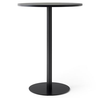 Audo Copenhagen Harbour Column Round Bar/Counter Table in Natural, Size: 3