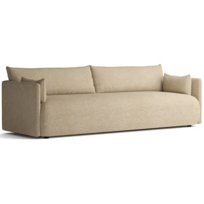 Audo Copenhagen Offset 3-Seater Sofa - Color: Brown - 9851003-02DH16ZZ