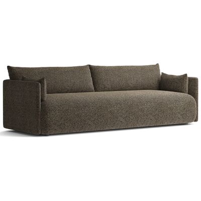 Audo Copenhagen Offset 3-Seater Sofa - Color: Grey - 9851003-02000LZZ