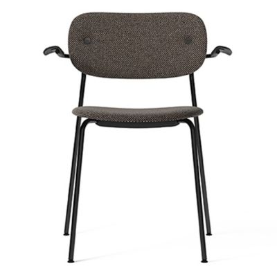 Audo Copenhagen Co Armchair, Upholstered - Color: Black - 1115004-001H00ZZ