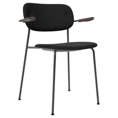 Audo Copenhagen Co Armchair, Upholstered - Color: Black - 1115009-010R00ZZ