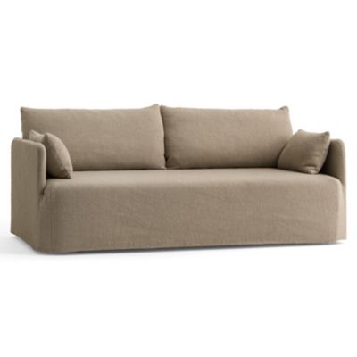 Audo Copenhagen Offset Loose 2 Seater Sofa Cover - Color: Brown - 9853143