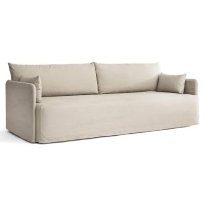 Audo Copenhagen Offset Loose 3 Seater Sofa Cover - Color: Cream - 9854142