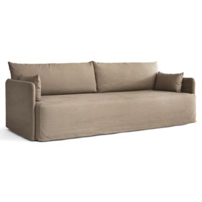 Audo Copenhagen Offset Loose 3 Seater Sofa Cover - Color: Beige - 9854143