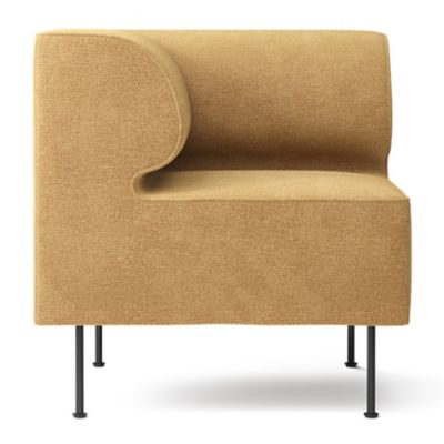 Audo Copenhagen Eave Dining Corner Sofa in Gold
