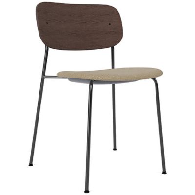 Audo Copenhagen Co Side Chair, Partially Upholstered - Color: Beige - 11600