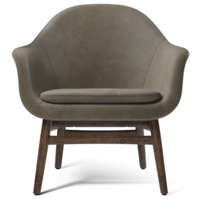 Audo Copenhagen Harbour Lounge Chair in Brown