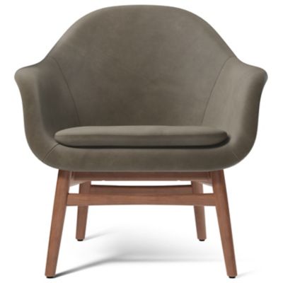 Audo Copenhagen Harbour Lounge Chair in Brown