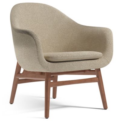 Audo Copenhagen Harbour Lounge Chair - Color: Beige - 9255220-010300ZZ