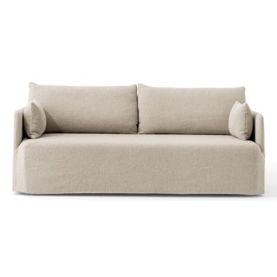 Audo Copenhagen Offset 2-Seater Sofa - Color: White - 9853132