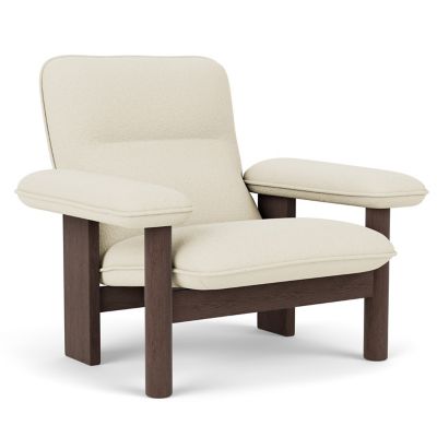 Audo Copenhagen Brasilia Lounge Chair - Color: Brown - 8051003-004S0BZZ