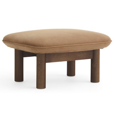 AUD2510609 Audo Copenhagen Brasilia Ottoman - Color: Brown -  sku AUD2510609