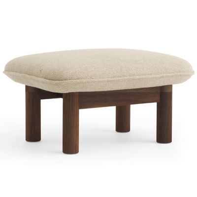 Audo Copenhagen Brasilia Ottoman - Color: Brown - 8152000-000000ZZ