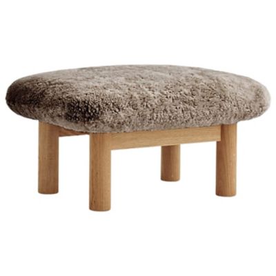 Audo Copenhagen Brasilia Ottoman in Beige