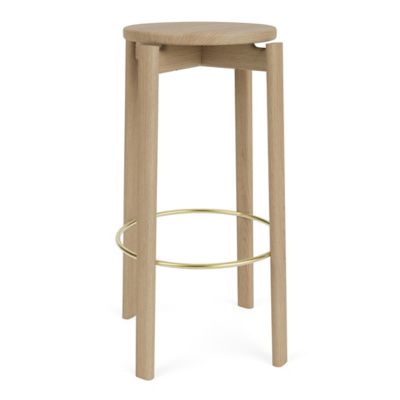 Audo Copenhagen Passage Bar / Counter Stool - Color: Beige - 9117039