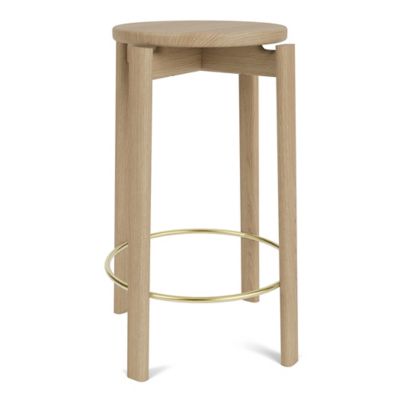 AUD2510931 Audo Copenhagen Passage Bar/Counter Stool in Beige sku AUD2510931