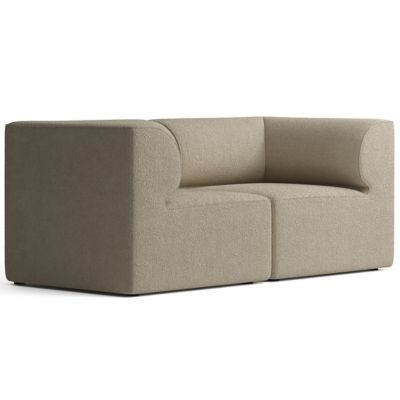 Audo Copenhagen Eave 2-Seater Sofa Combination in Beige, Size: Small