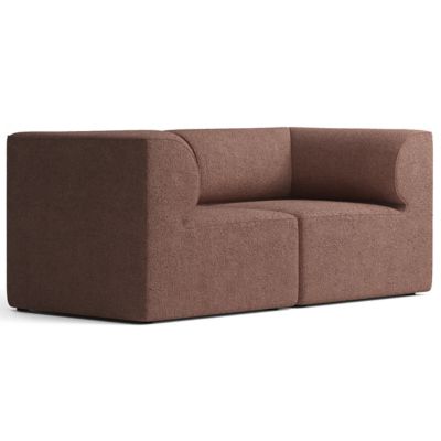 Audo Copenhagen Eave 2-Seater Sofa Combination - Color: Brown - Size: Small