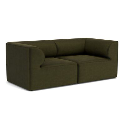 Audo Copenhagen Eave 2-Seater Sofa Combination - Color: Green - Size: Mediu