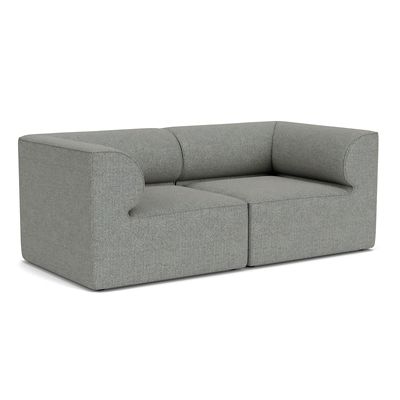 Audo Copenhagen Eave 2-Seater Sofa Combination - Color: Grey - Size: Medium