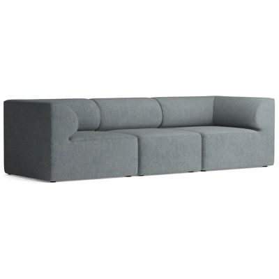 Audo Copenhagen Eave 3-Seater Sofa Combination - Color: Grey - Size: Small 