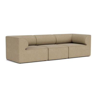 Audo Copenhagen Eave 3-Seater Sofa Combination in Beige, Size: Medium