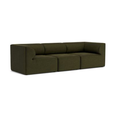 Audo Copenhagen Eave 3-Seater Sofa Combination - Color: Green - Size: Mediu