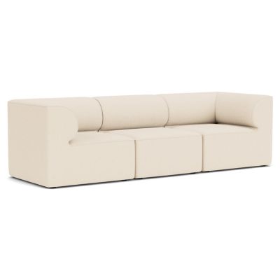 Audo Copenhagen Eave 3-Seater Sofa Combination in Beige, Size: Small