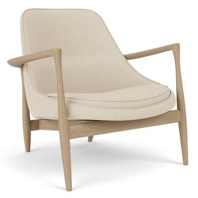 Audo Copenhagen Elizabeth Lounge Chair - Color: Beige - 1207002-000000ZZ