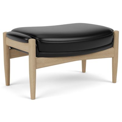 Audo Copenhagen The Seal Ottoman - Color: Black - 1227005-000A00ZZ