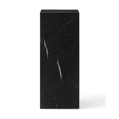 Audo Copenhagen Plinth Pedestal - Color: Black - 7025530