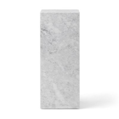 Audo Copenhagen Plinth Pedestal - Color: White - 7025630