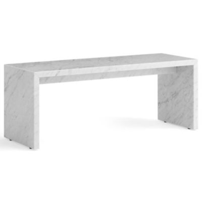 MEN2327607 Audo Copenhagen Plinth Bridge - Color: White - 704 sku MEN2327607