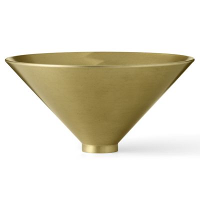 Audo Copenhagen Taper Bowl in Brass