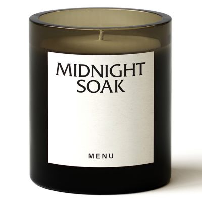 Audo Copenhagen Olfacte Midnight Soak Scented Candle - Color: Grey - 320001