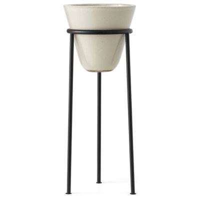 Audo Copenhagen Daiza Planter - Color: Grey - Size: Medium - 4846649