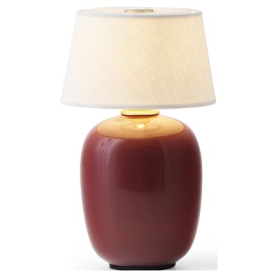 Audo Copenhagen Torso Rechargeable Table Lamp - Color: Glossy - Size: 1 lig