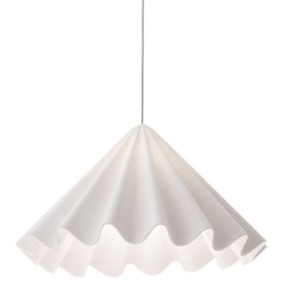 Audo Copenhagen Dancing Pendant Light in White, Size: Medium