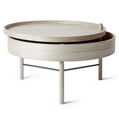 Audo Copenhagen Turning Coffee Table - Color: Beige - 6900049