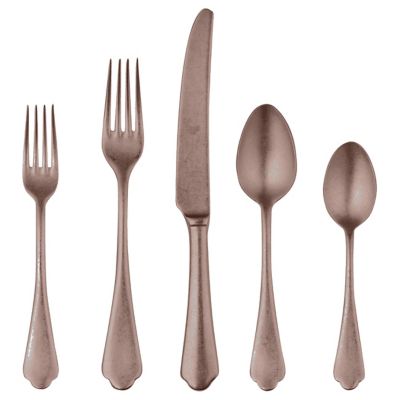 Mepra Dolce Vita 5-Piece Flatware Place Setting in Bronze