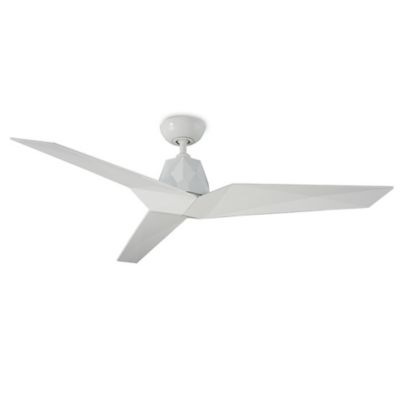 Modern Forms Vortex Smart Ceiling Fan - Color: White - Number of Blades: 3 