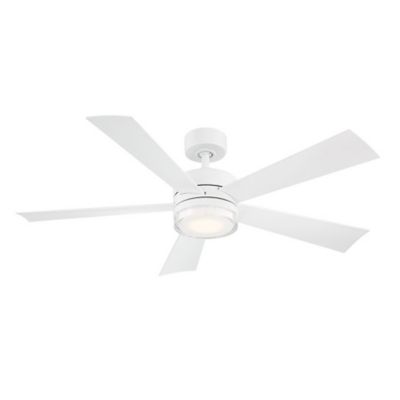 Modern Forms Wynd Smart Ceiling Fan - Color: White - FR-W1801-52L-MW